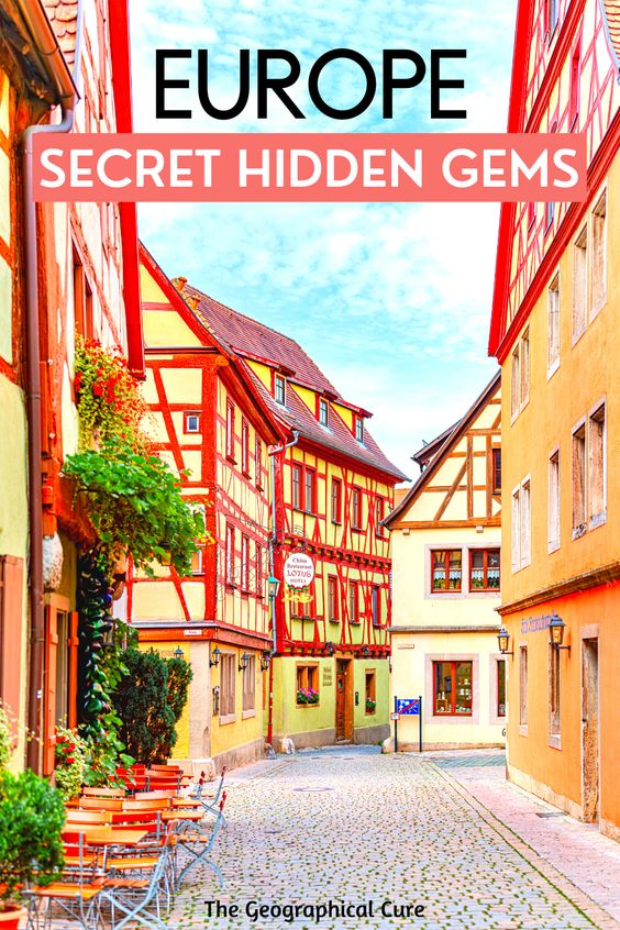 guide to secret hidden gems in Europe