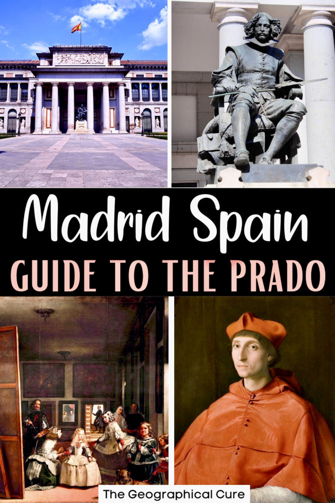 Pinterest pin for guide to the Prado