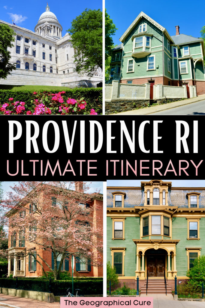 Pinterest pin for one day in Providence itinerary