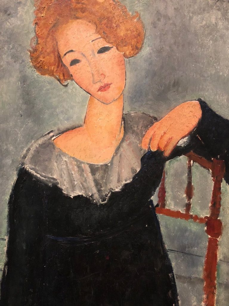 Modigliani, Woman With Red Hair, 1917