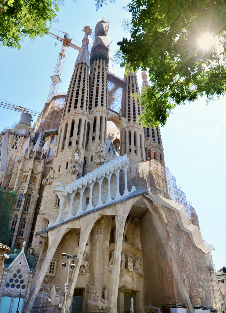 the Passion facade