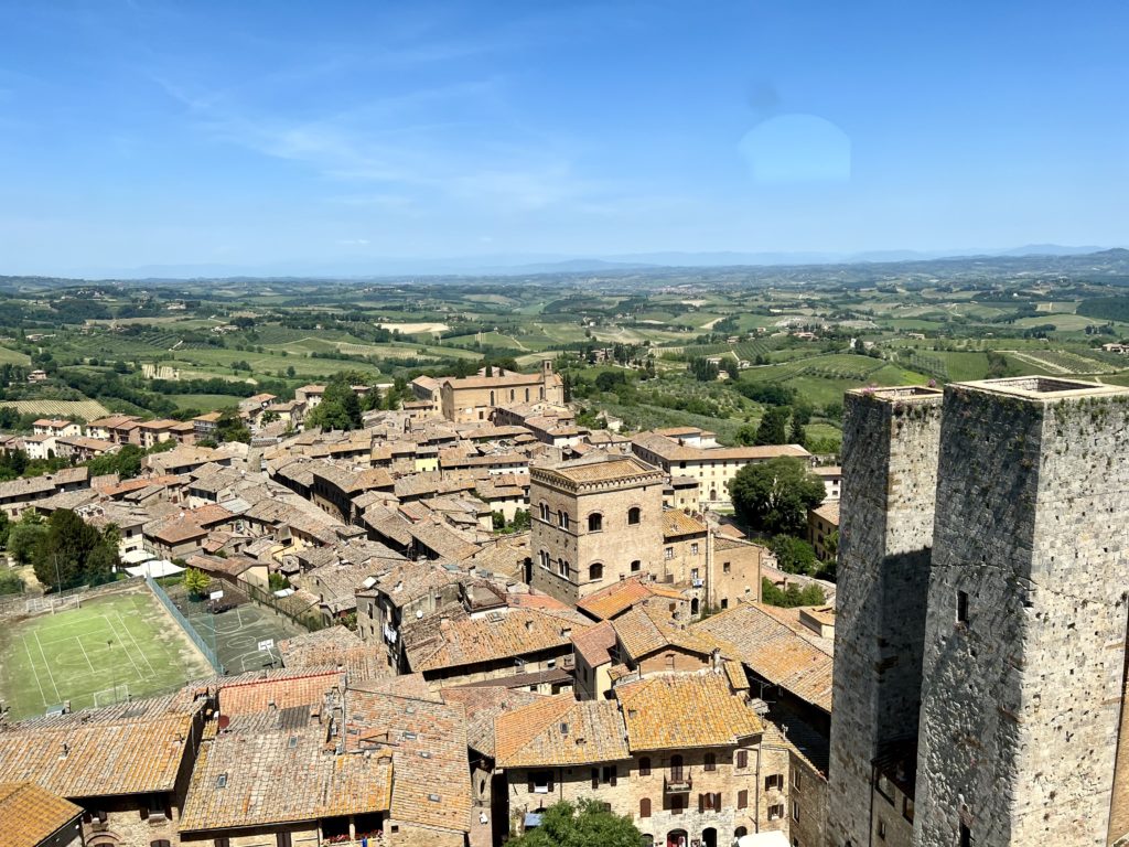 views from the Torre Grossa