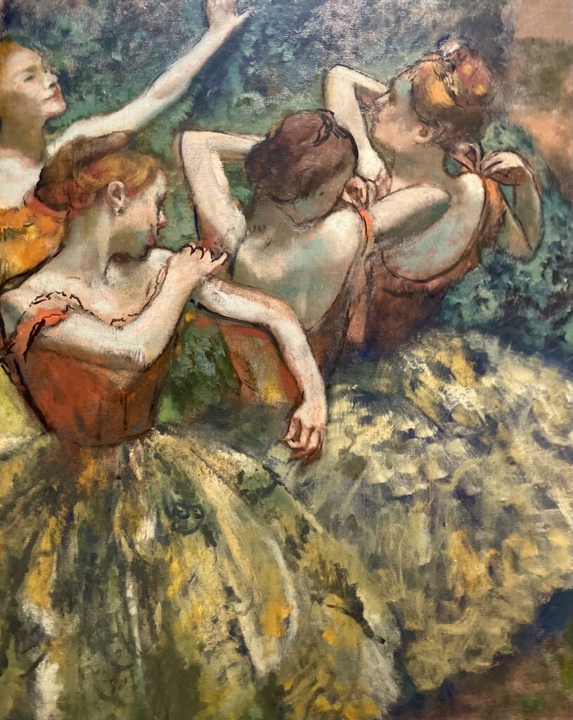 Edgard Degas, Four Dancers, 1899