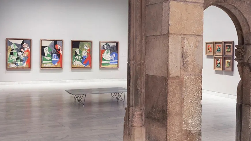 gallery in the Picasso Museum. photo courtesy of Museu Picasso.