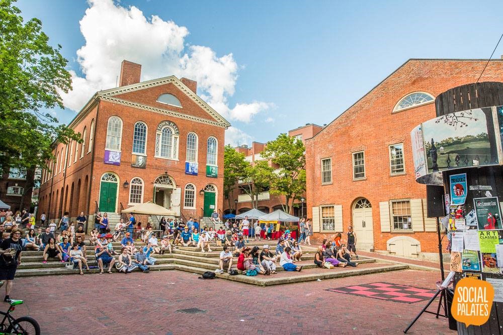 Derby Square in Salem. Image courtesy Salem.org