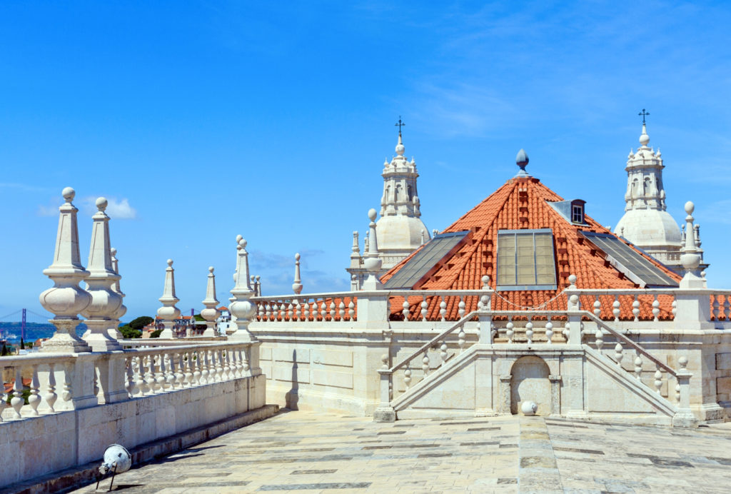 rooftop terrace of the monastery