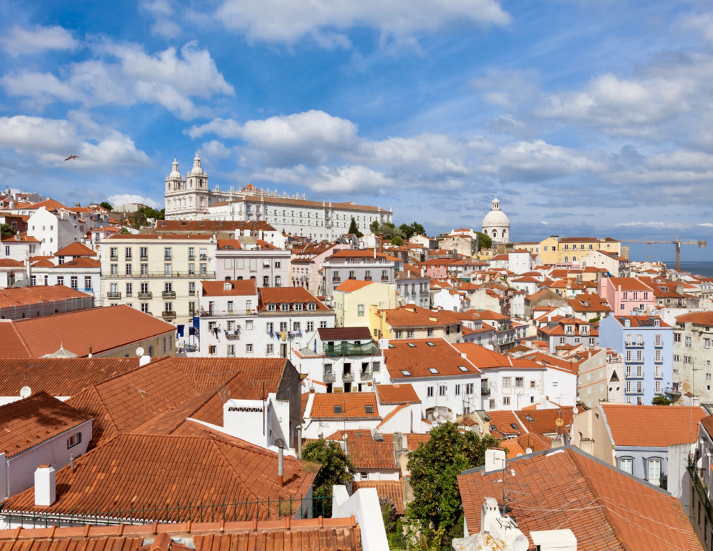 view from the Miradouro Porta do Sol