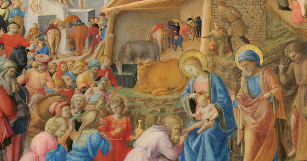 detail of Adoration of the Magi