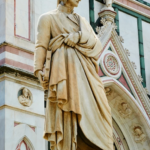 dante statue santa croce florence