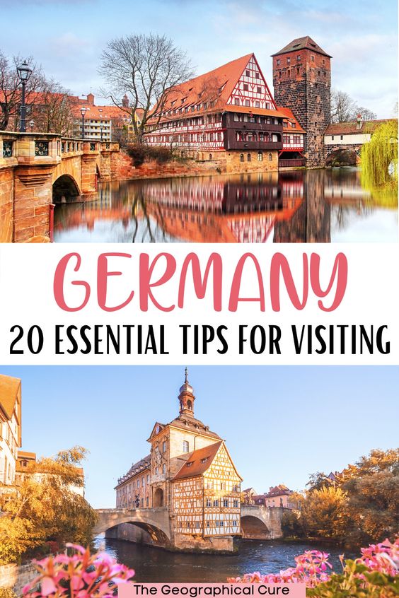 Pinterest pin for tips for visiting Germany