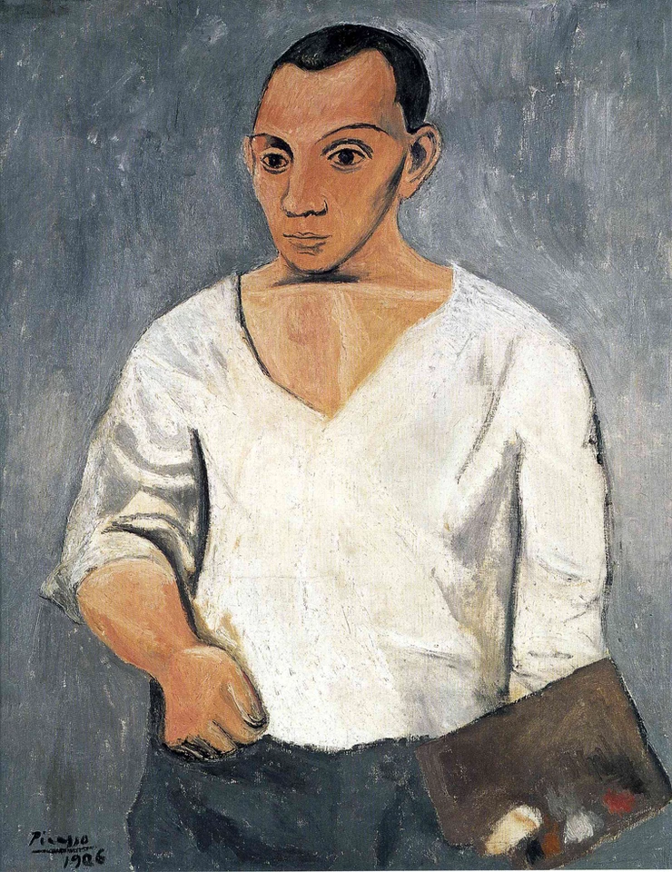 Picasso, Self Portrait, 1906