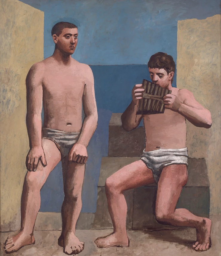 Picasso, La Flûte de Pan, 1923