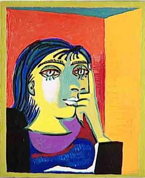 Portrait of Dora Maar, 1937, by Picasso