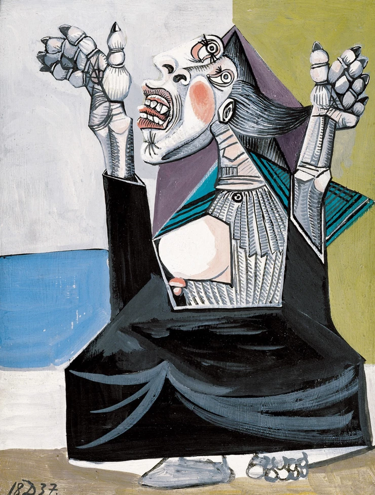 Pablo Picasso, The Suppliant, 1937