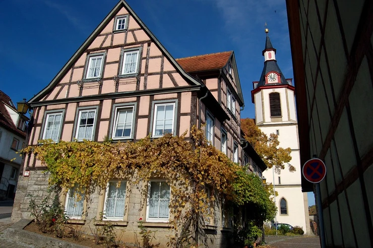  Creglingen, another quaint little town on the Romantic Road in Baden-Württemberg, Germany