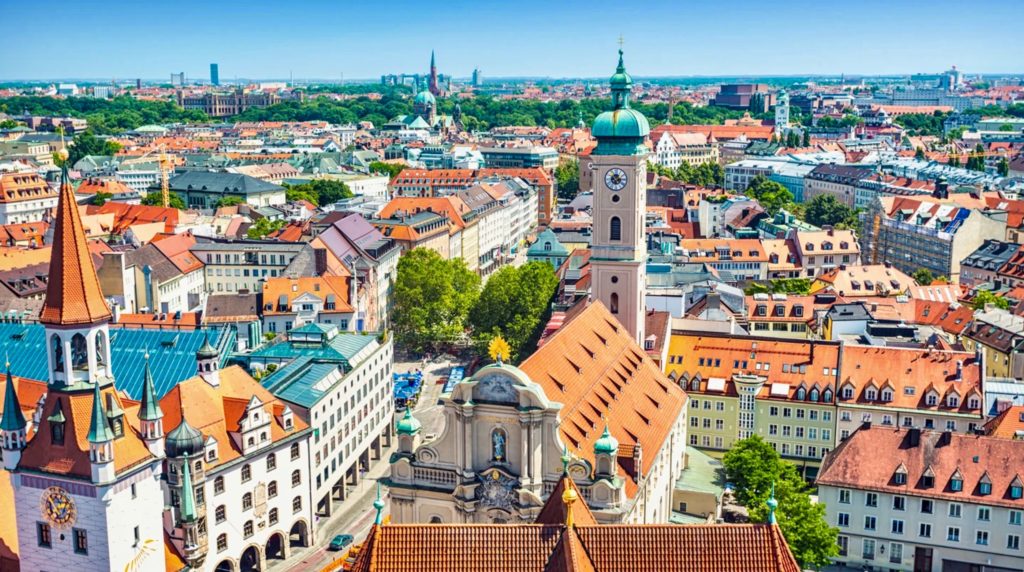 cityscape of Munich