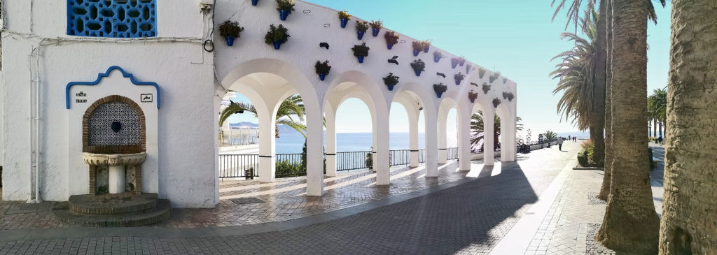  the balcony of Europe in Nerja