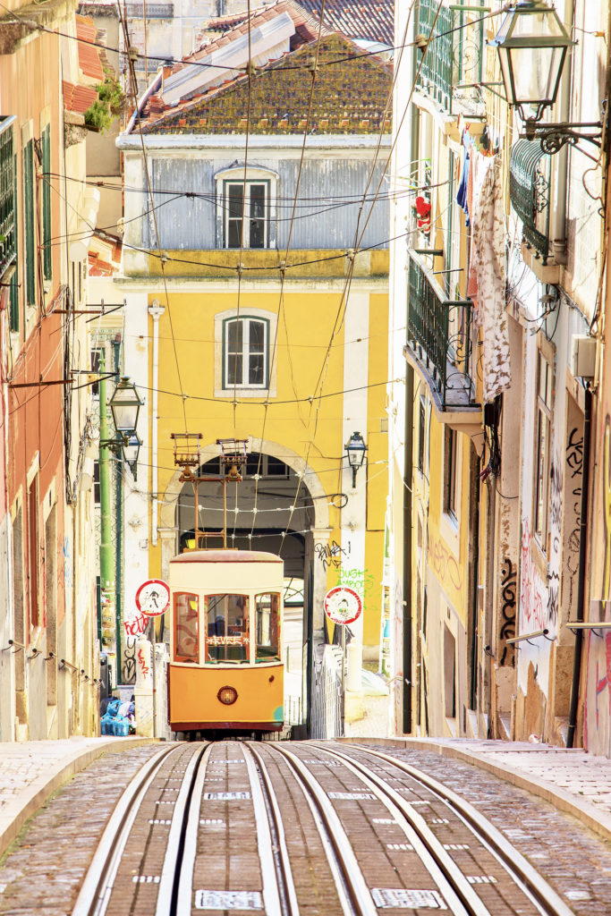 Lisbon's Gloria funicular classified in Bairro Alto
