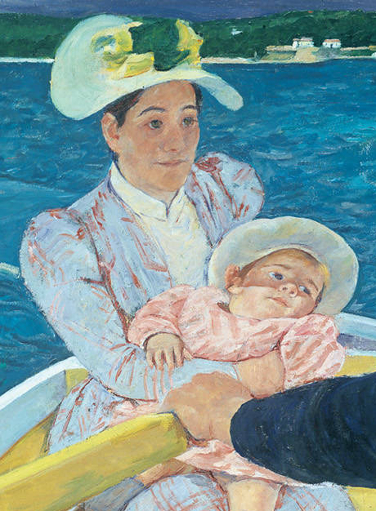 Cassatt, detail of The Boating Party, 1893-94