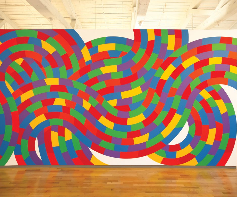 Sol LeWitt, Wall Drawing 1152 Whirls and Twirls, 2005 