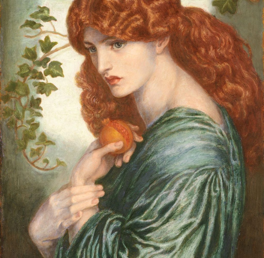 Dante Gabriel Rossetti's Prosperine on display in the Frick's Victorian Radicals Exhibition
