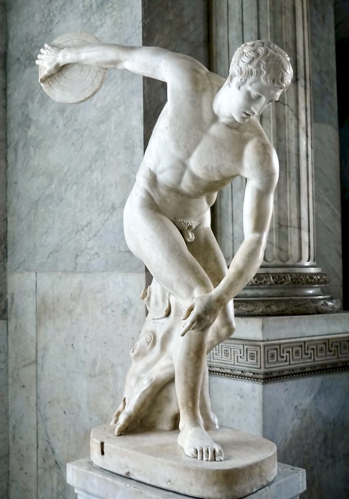 Discus Thrower of Myron, 1st century