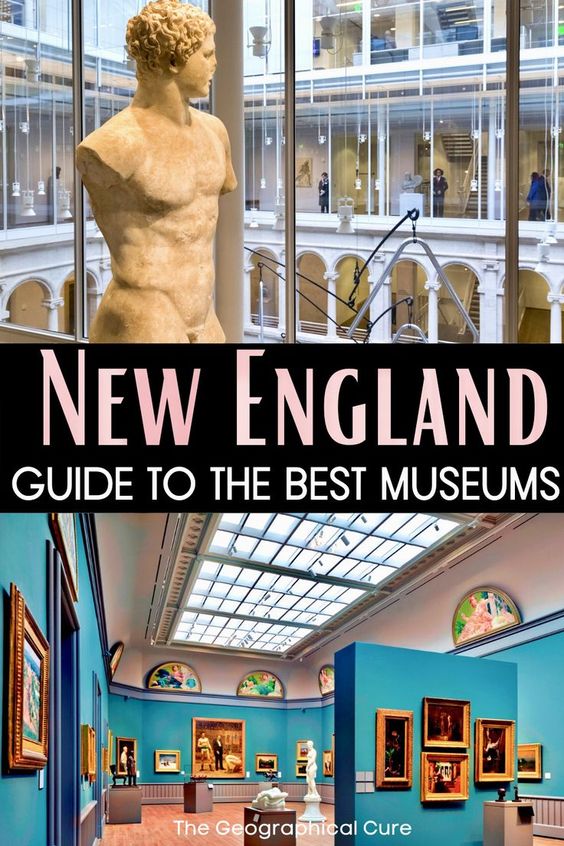 Are you an art lover planning a vacation in New England? Here's my guide to the 20 best museums in New England. I give you an overview of the museums and tell you what masterpieces you can't miss. These New England museums range from intimate house-museums to grand university collections. And they're not just in Boston. There are fantastic museums in every New England state, housing art from antiquity to the present day. Read on for the best art in New England for your New England bucket list!
