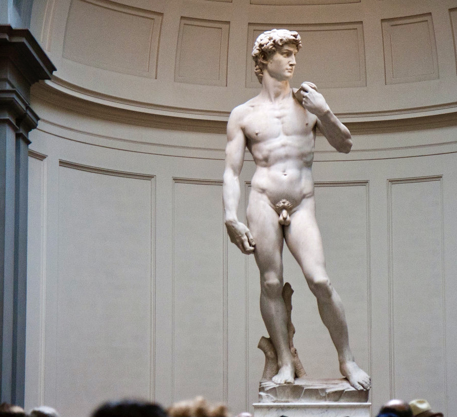 Michelangelo's David in Florence