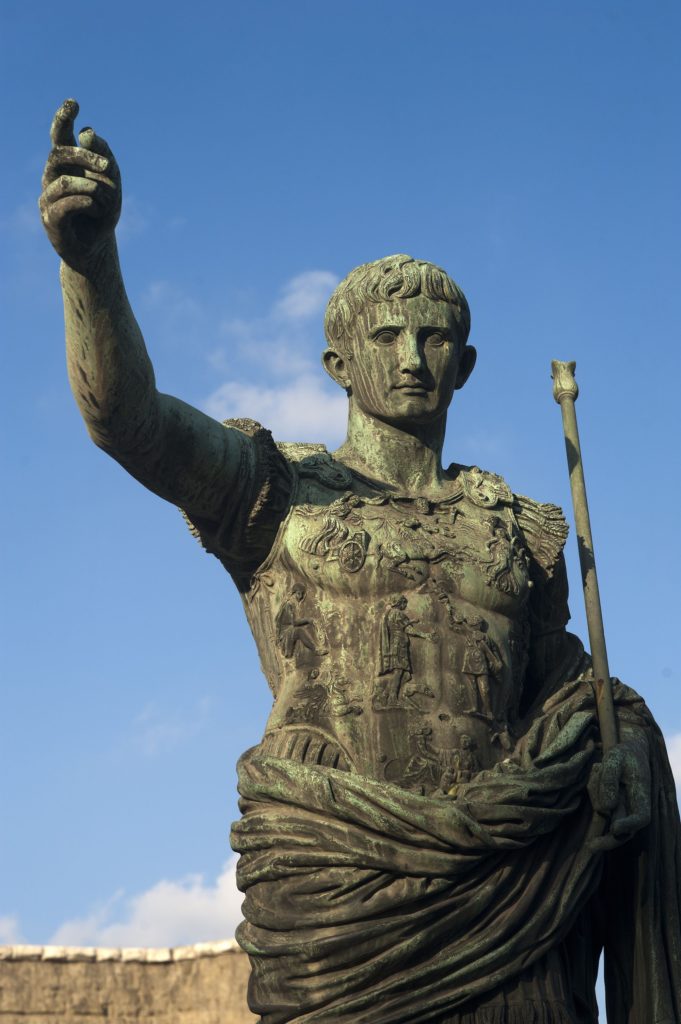 statue of Emperor Augustus