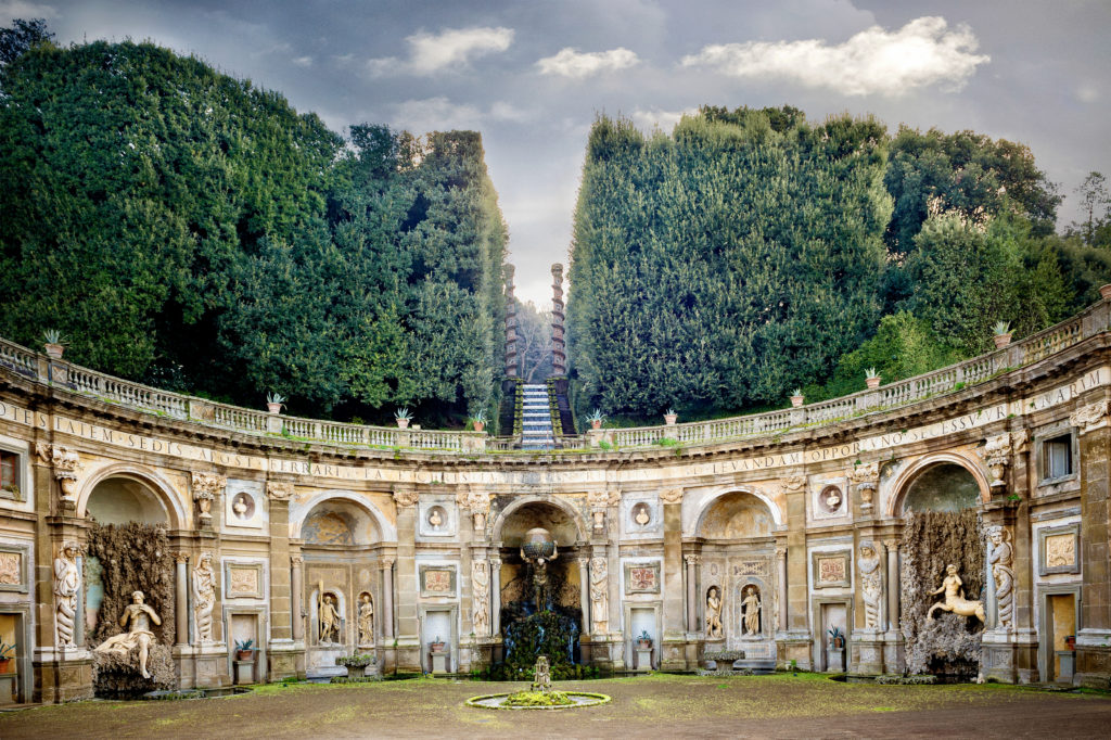 Theater of the Waters on the grounds of the Villa Aldobrandini