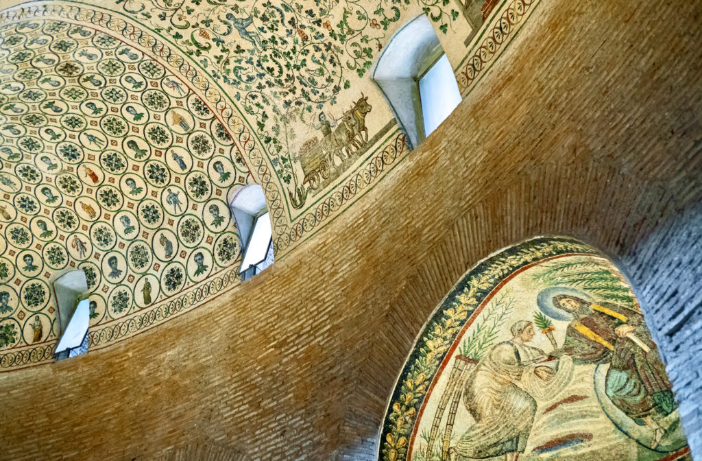 early Christian mosaics of the Church of Santa Costanza