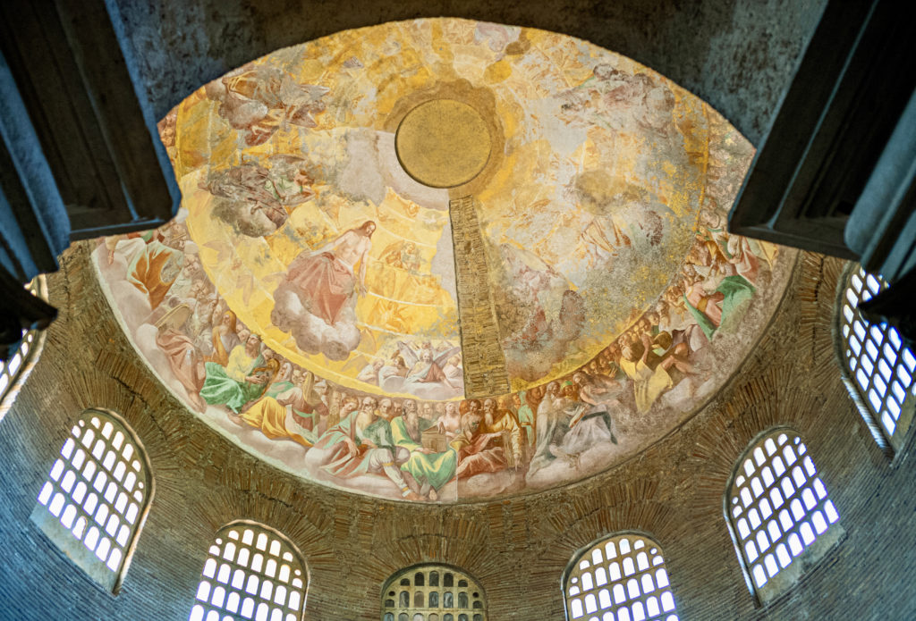 early Christian  mosaics in the Mausoleum of Santa Costanza