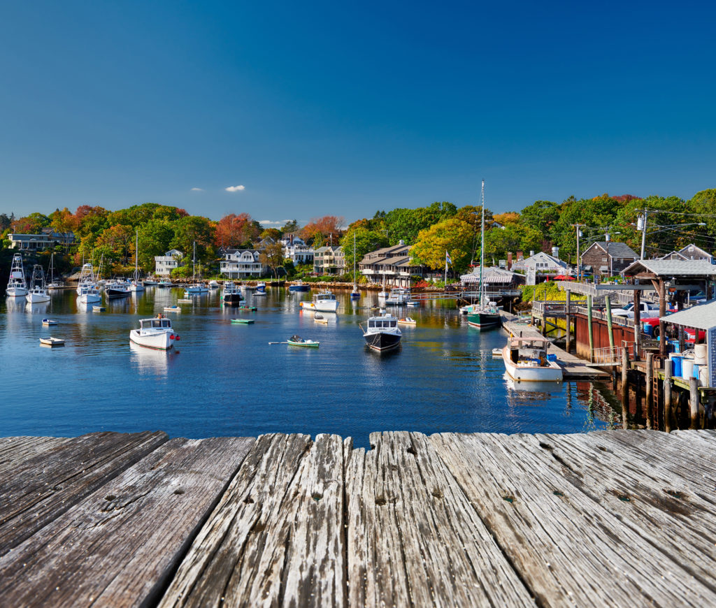 Perkins Cove in  Ogunquit