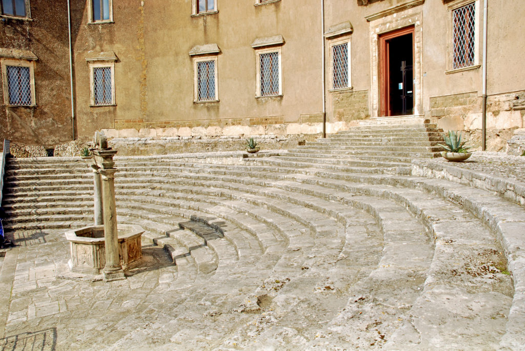 Roman ruins in Palestrina