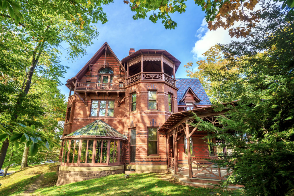 the Mark Twain House and Museum, one of the best house-museums in New England