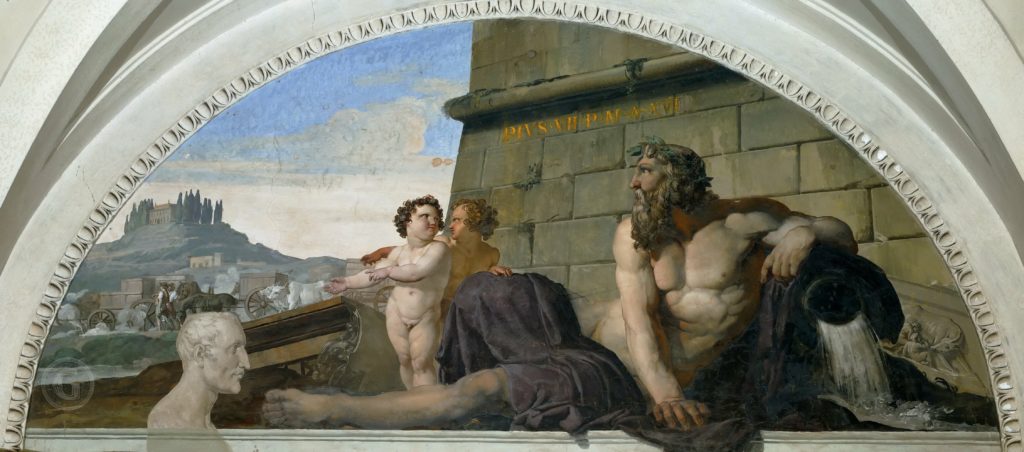 Hayez, The Return of Art Works To Rome, 1820