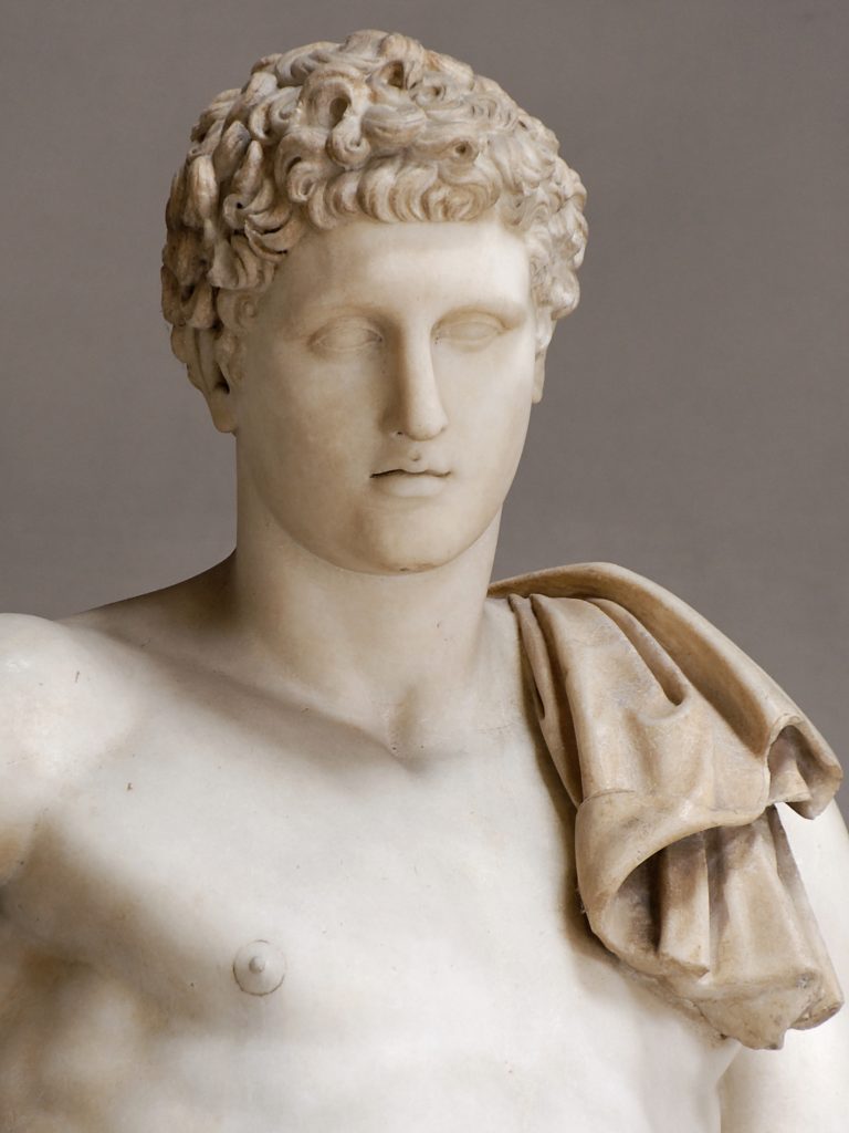 Roman artist, Belvedere Hermes, 117-138