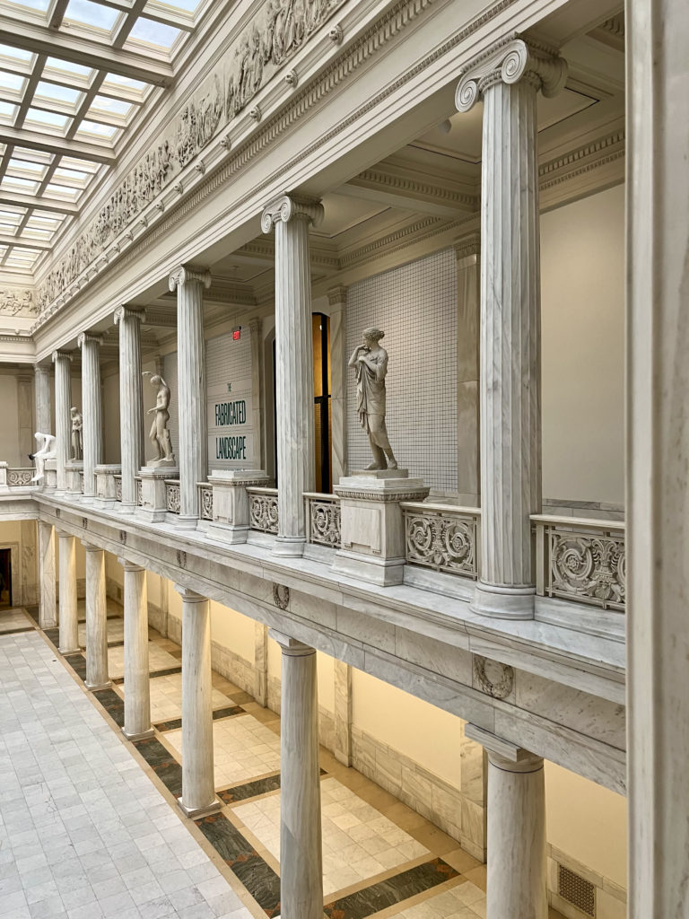 Hall of Sculptures, a must see room in the Carnegie Museum of Art