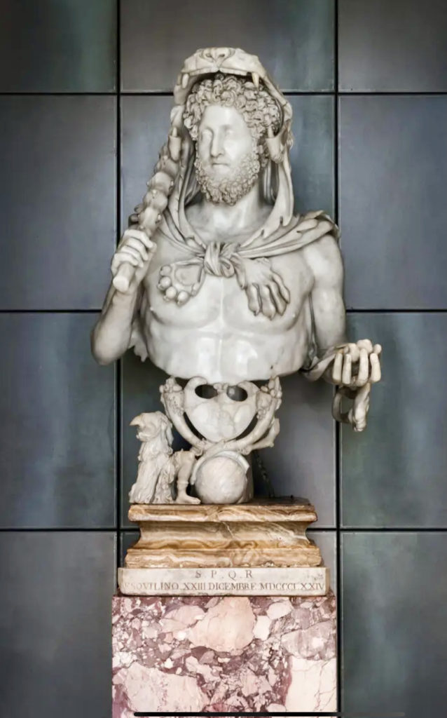 Commodus as Hercules