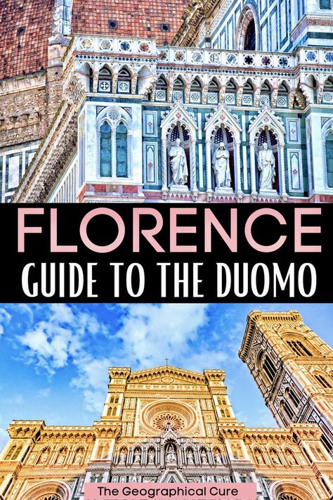 Pinterest pin for guide to visiting Florence Cathedral and climbing Brunelleschi's dome