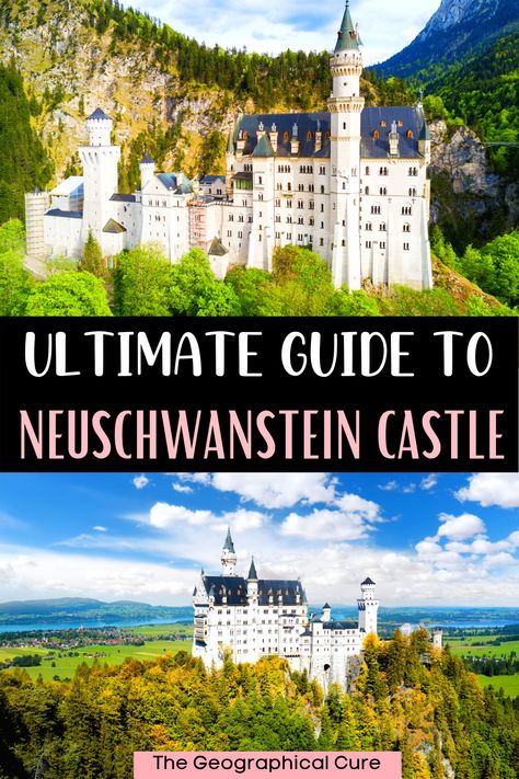 Pinterest pin for guide to Neuschwanstein Castle