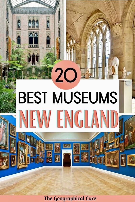 Pinterest pin for guide to the best museums in New England