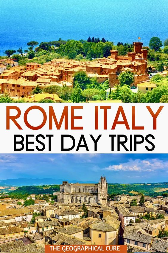 pin for best day trips from Rome