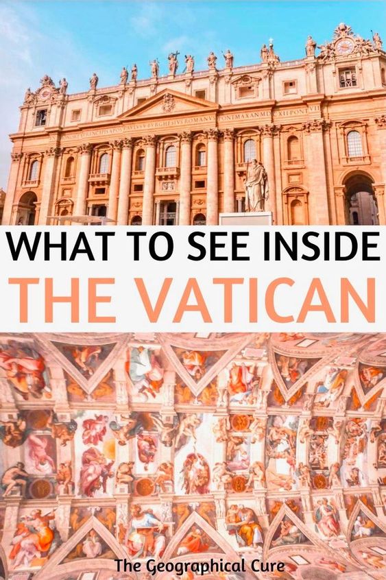 Pinterest pin for guide to the Vatican Museums