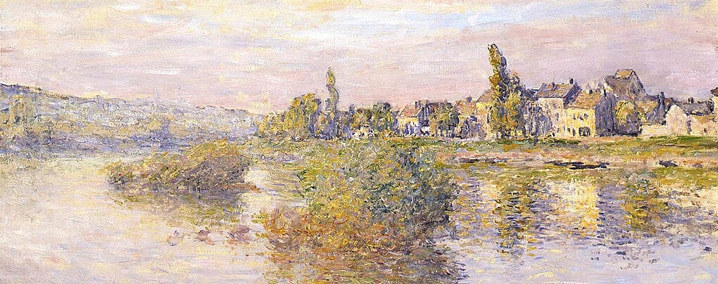 Claude Monet, Banks of the Seine at Lavancourt