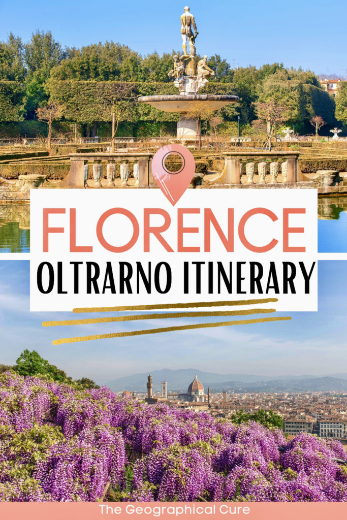 Pinterest pin for best things to do in the Oltrarno in one day
