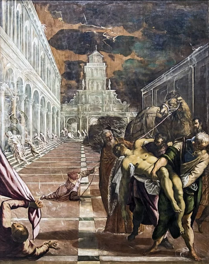 Tintoretto, St Mark’s Body Brought to Venice, 1564