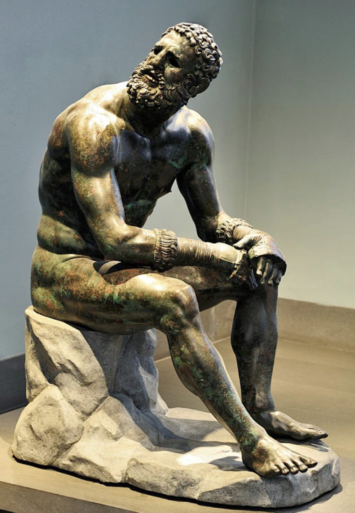 the Boxer in Palazzo Massimo