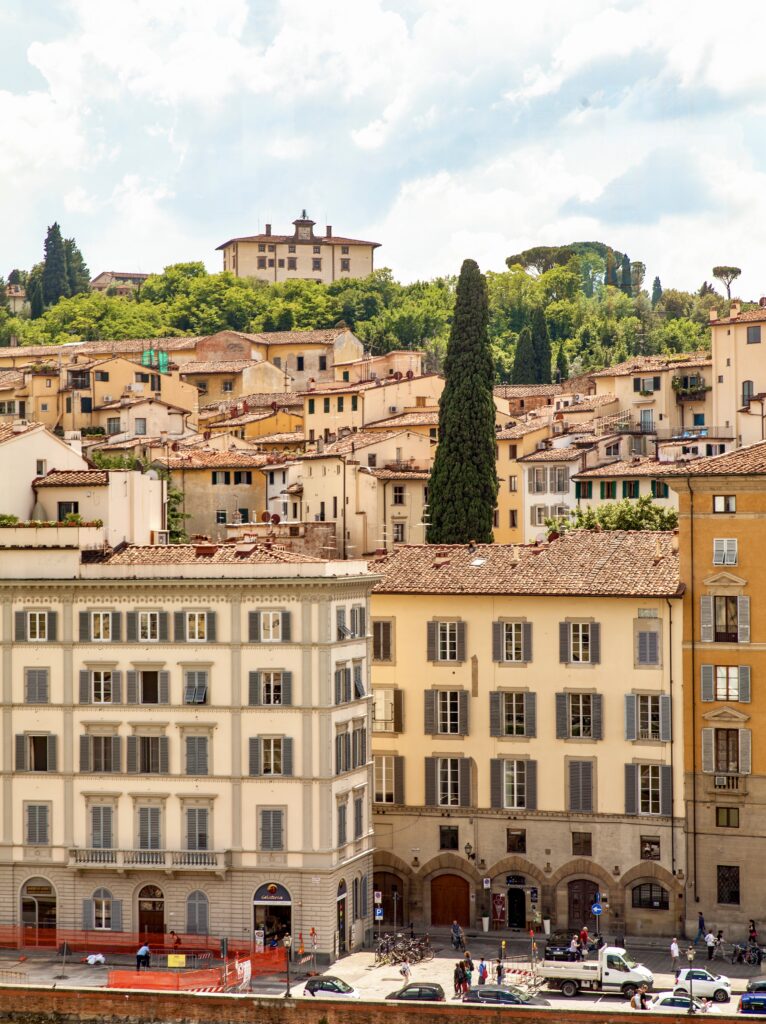 cityscape of the Oltrarno