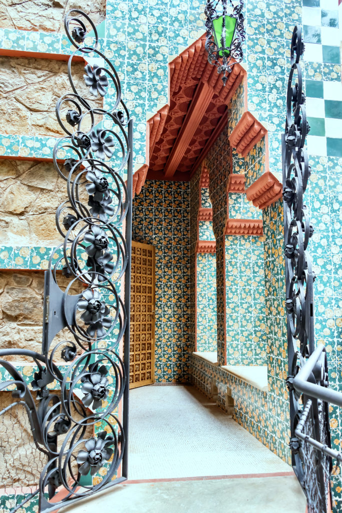 entrance to Casa Vicens